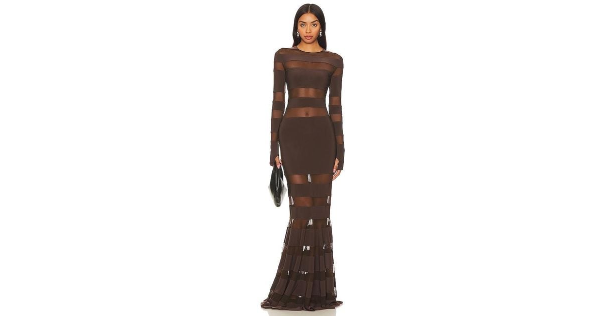 norma kamali brown dress - Stretch-jersey Turtleneck Gown - and the popular packable Norma Kamali Obie Gown In