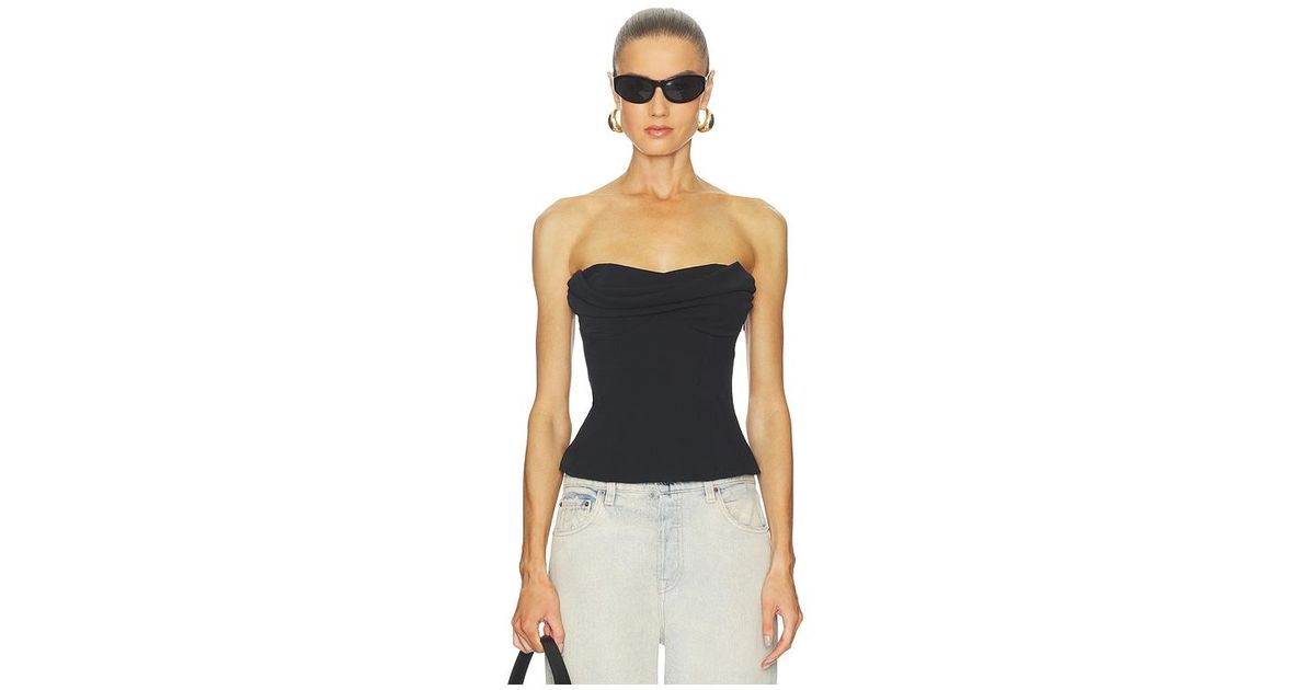 superdown Hestia Strapless Top in White | Lyst