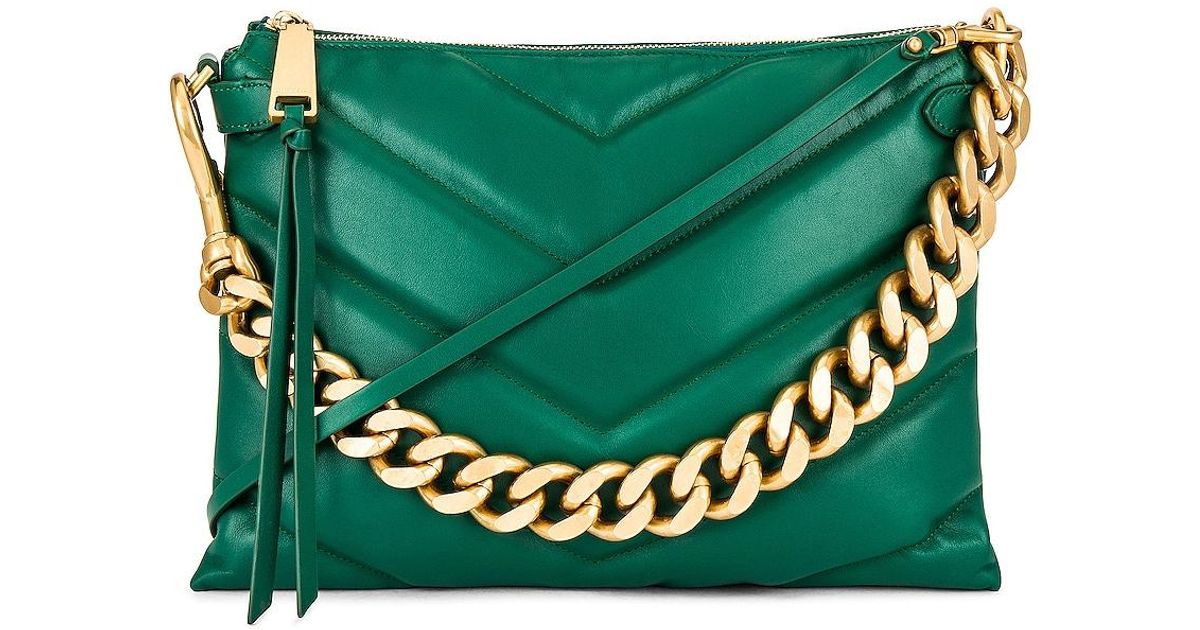 Rebecca Minkoff Edie Maxi Crossbody Bag in Green Lyst