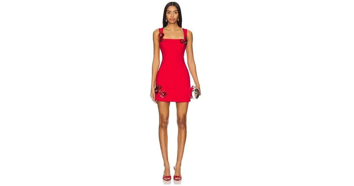 elliatt emma mini dress ELLIATT Emma Mini Dress in Red
