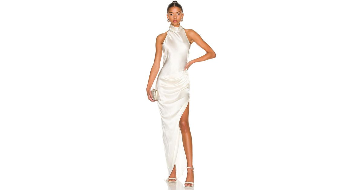 Amanda Uprichard X Revolve Samba Gown in White | Lyst