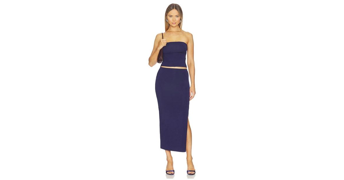 ALL THE WAYS Natalie Skirt Set in Blue | Lyst