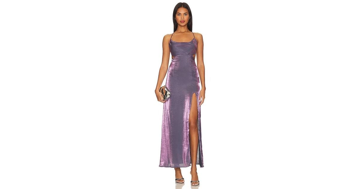 Astr Shivani Dress in Purple Lyst Australia