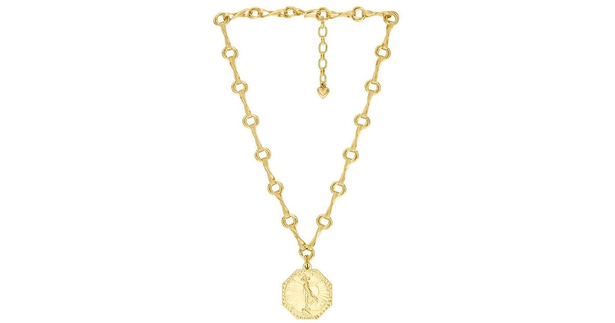 Brinker & Eliza Coraline Necklace in Metallic | Lyst UK