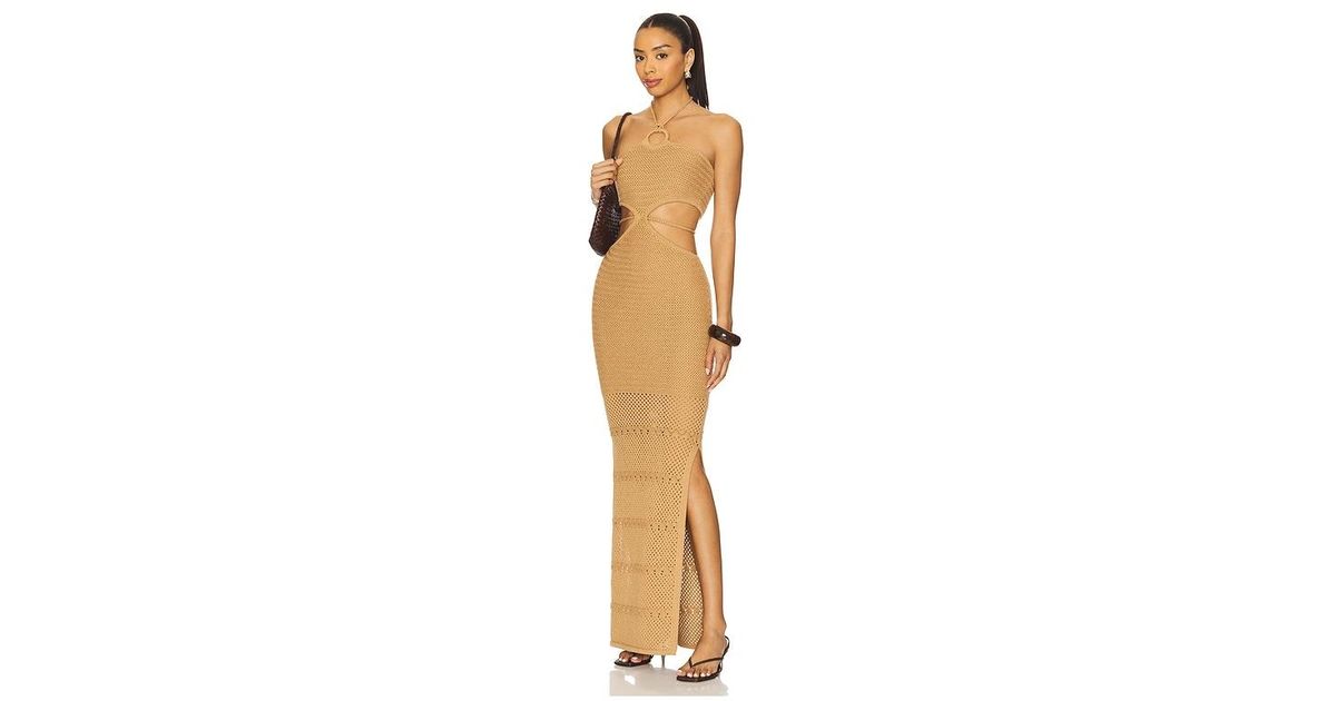 Tularosa Parisa Maxi Dress in Natural | Lyst