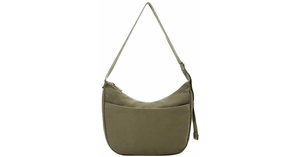 BEIS The Carryall Crossbody in Gray | Lyst