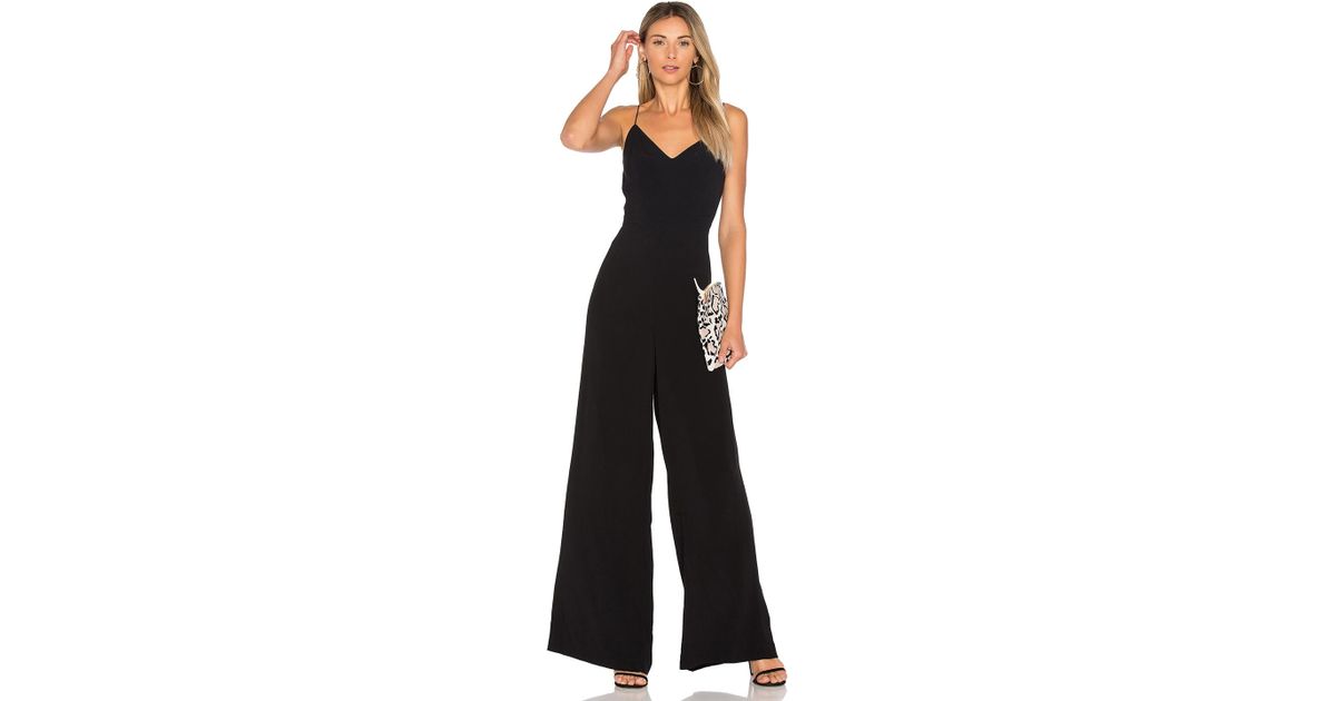 lace up back jumpsuit