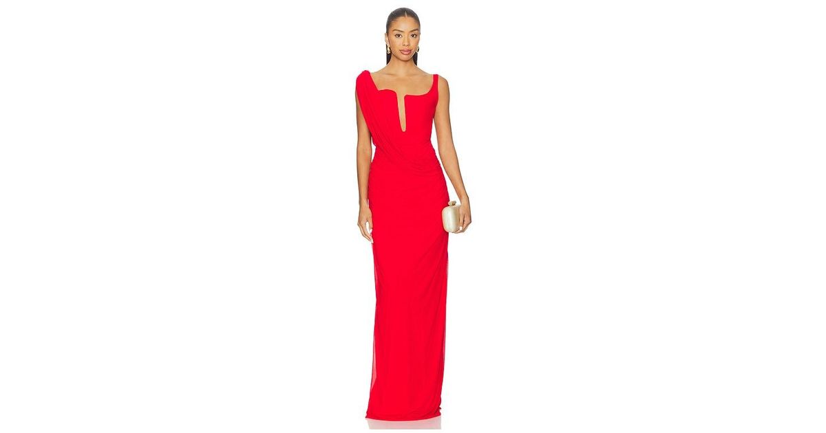 Deme by Gabriella Adriana Dress in Red | Lyst Australia