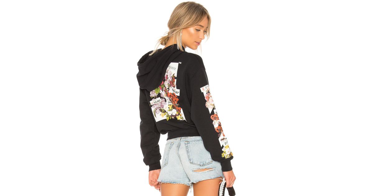 off white flower shop hoodie