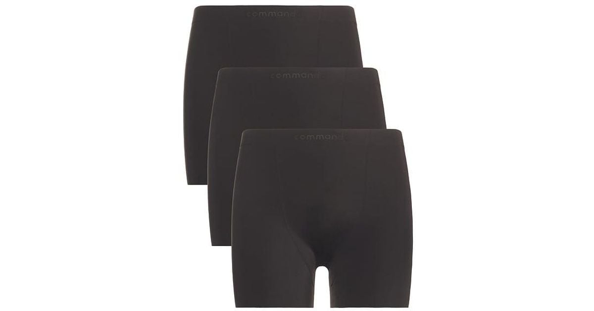 Commando Ultimate Bonded Micro Tech 3 Pack Boxer Brief In Black For Men