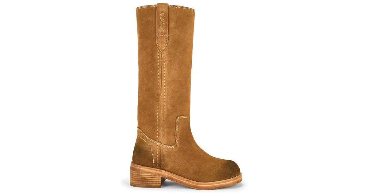 Free People Blaze Pull On Boot in Brown | Lyst UK