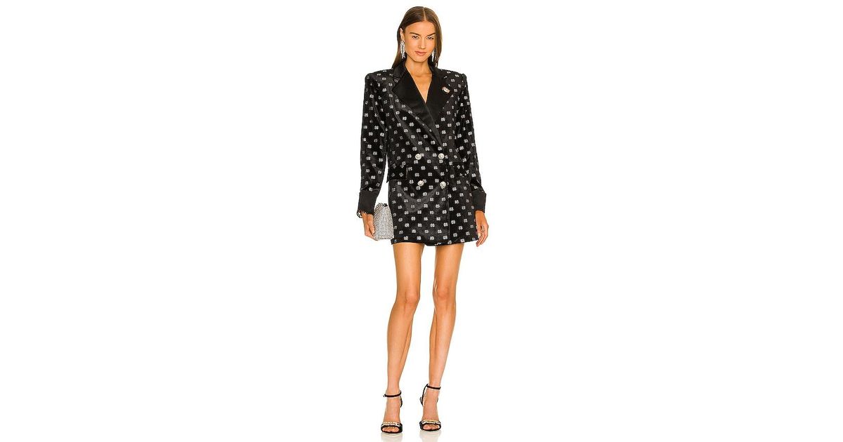Banco Bronx Velvet Blazer Dress 