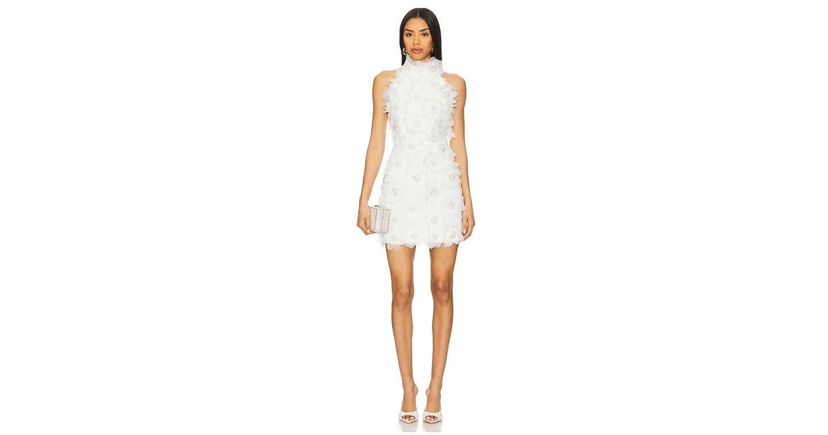 elliatt cherry blossom mini dress Elliatt Cherry Blossom Mini Dress - Ivory