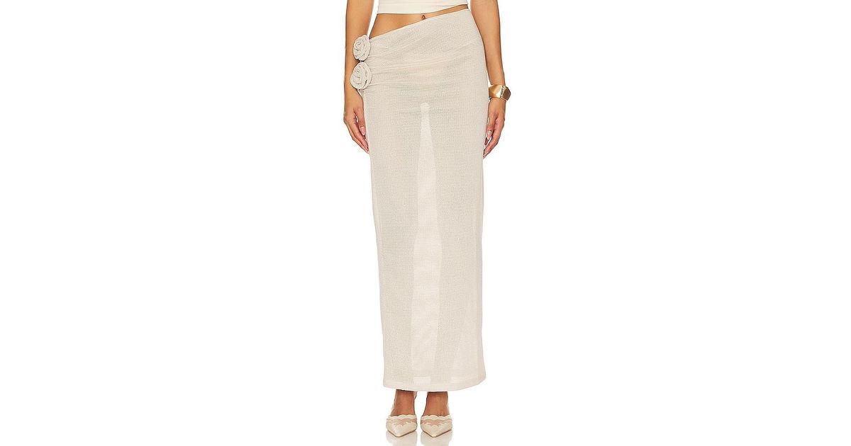 Lioness Sweet Escape Maxi Skirt Oyster