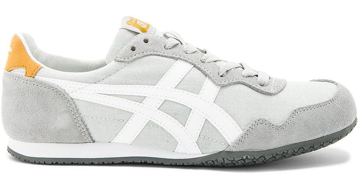 Onitsuka Tiger Suede Serrano Sneaker in White - Lyst