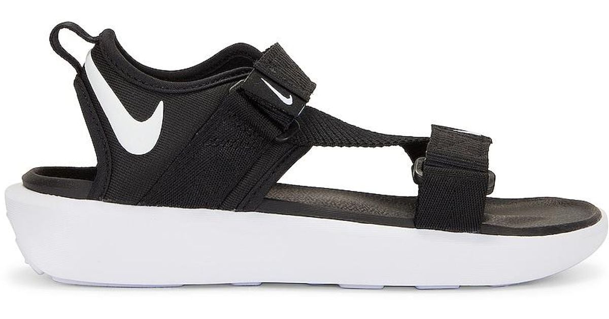 Nike Vista Sandal in Black & White (Black) | Lyst