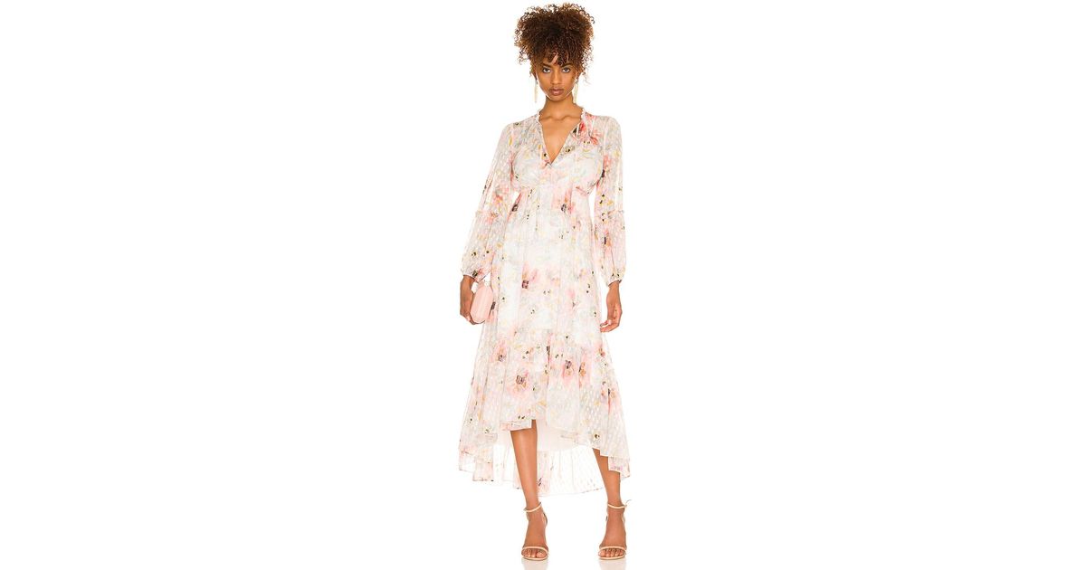BCBGMAXAZRIA Synthetik Blumen-Kleid in 