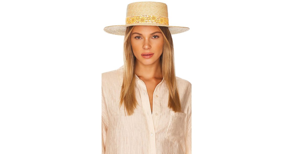 Lack of Color Wool The Spencer Boater Hat in Natural | Lyst