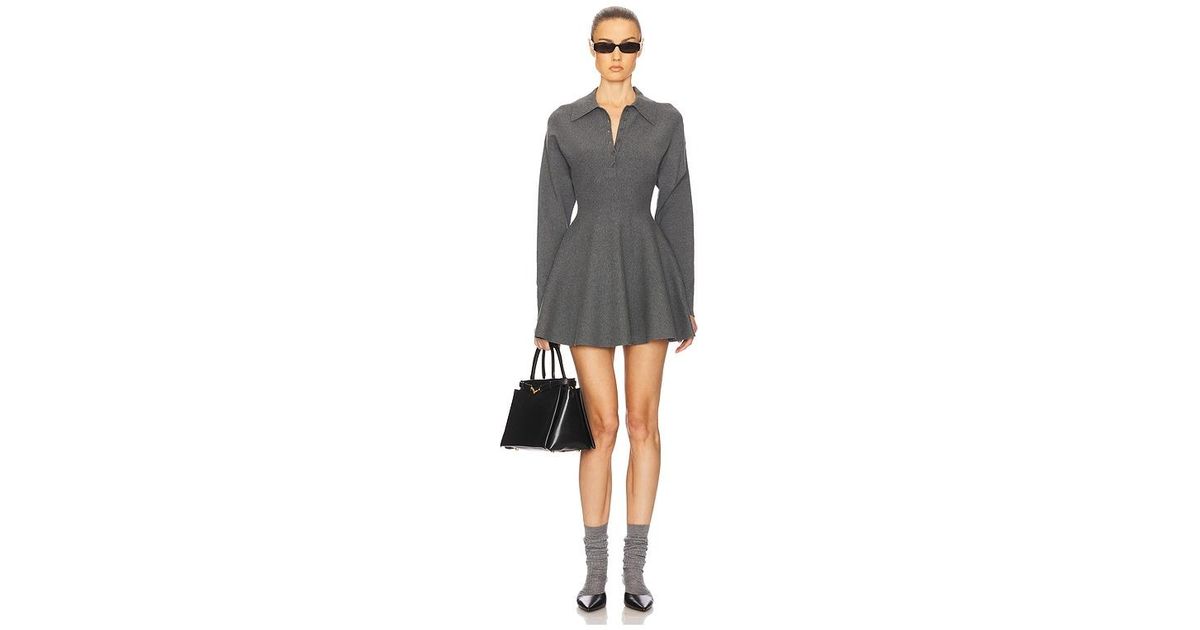 helsa saffron mini knit dress Helsa Saffron Mini Knit Dress in Black
