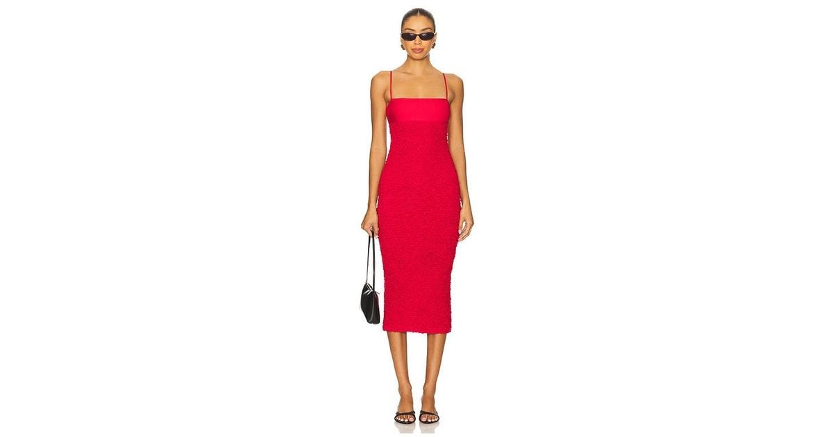 revolve red midi dress Best Midi Dresses In Red