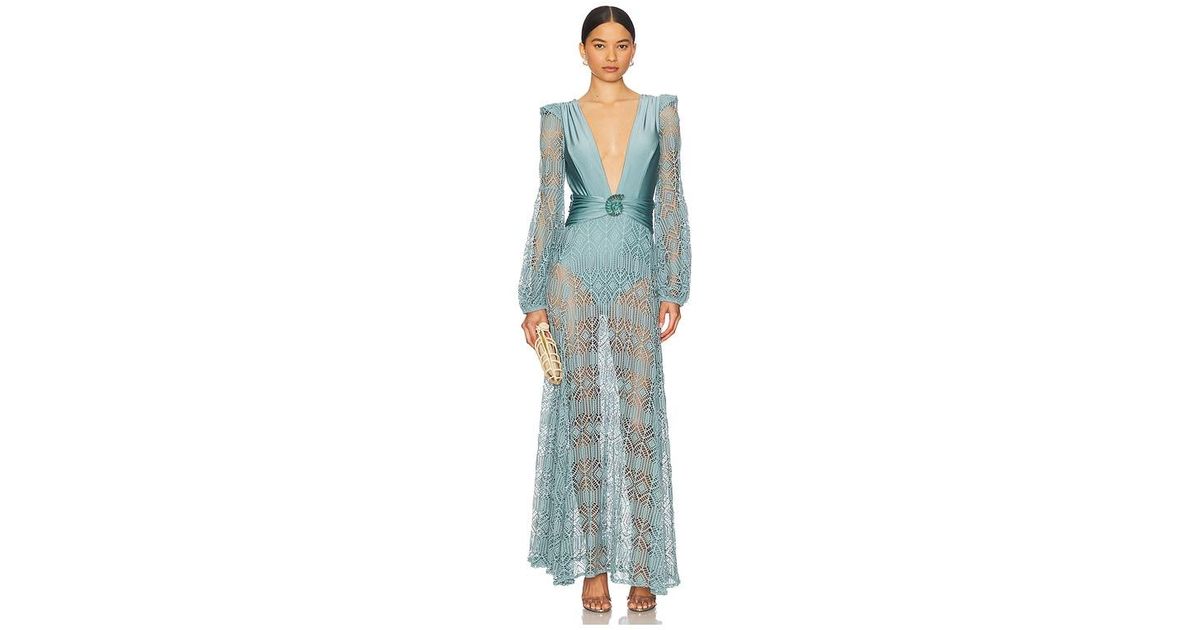 PATBO Seashell Lycra Beach Dress in Blue | Lyst PATBO Seashell Lycra Beach Dress in Blue | Lyst
