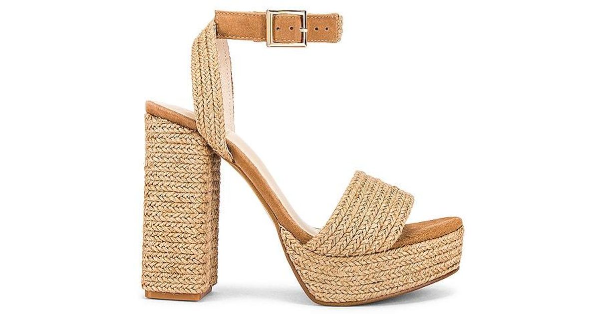 House of Harlow 1960 X Revolve Artisan Heel in Natural | Lyst