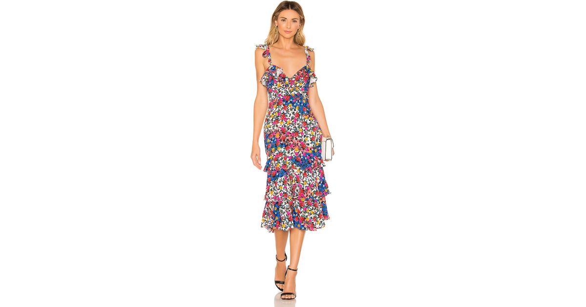 majorelle nolita midi dress