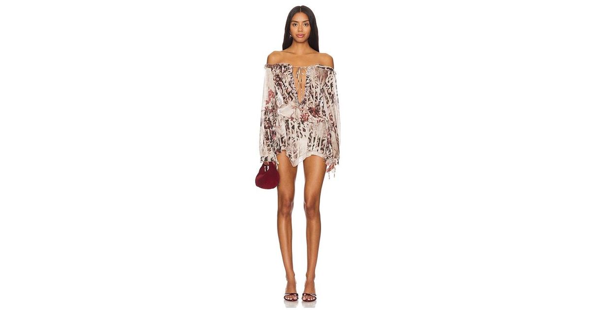 off the shoulder african traditional dresses Off Shoulder Hi Lo African Print Long Sleeves Dress 2279-90