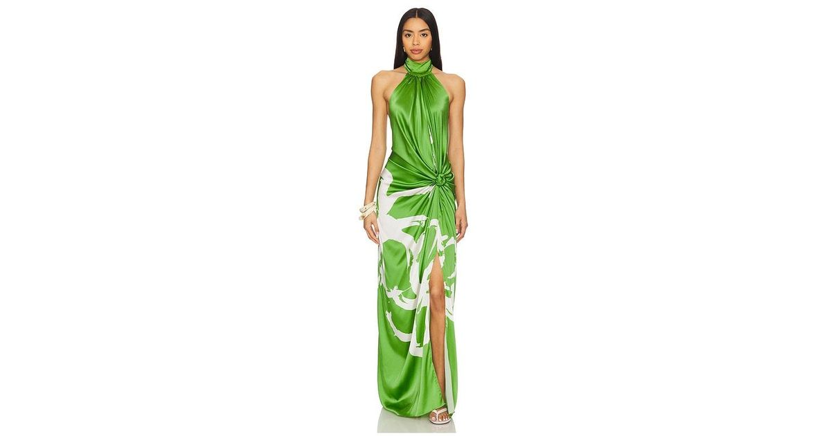 Silvia Tcherassi Olatz Dress in Green | Lyst