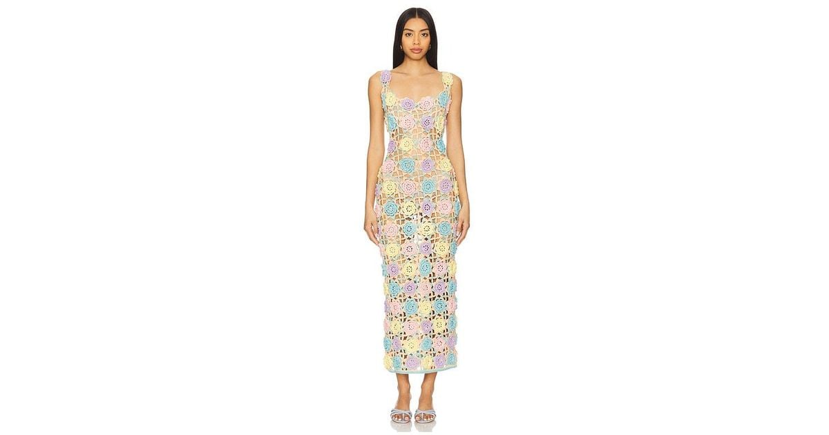 elise maxi dress elliatt Lovers and Friends Elise Maxi Dress in Red