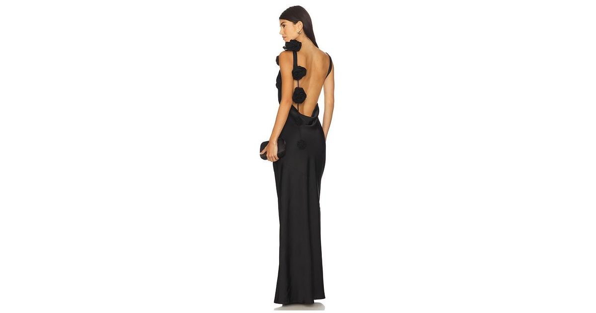 open lace back dress NOOKIE LUST ONE SHOULDER MIDI main image 0