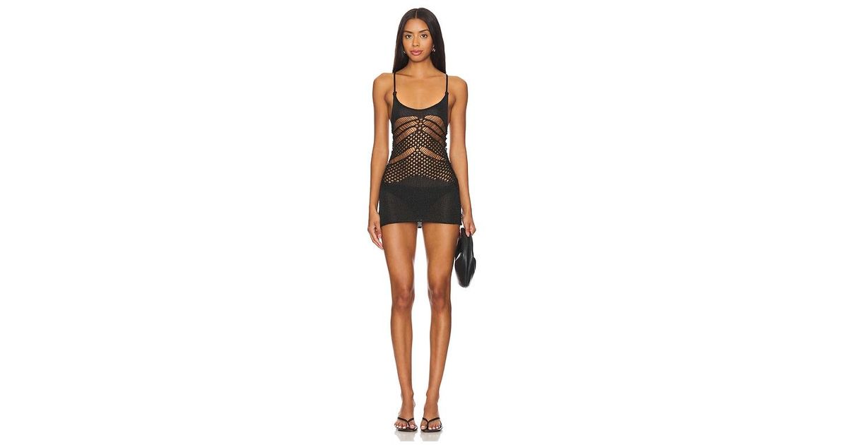 jaded london black knit dress Noir Knit Maxi Dress | Jaded London