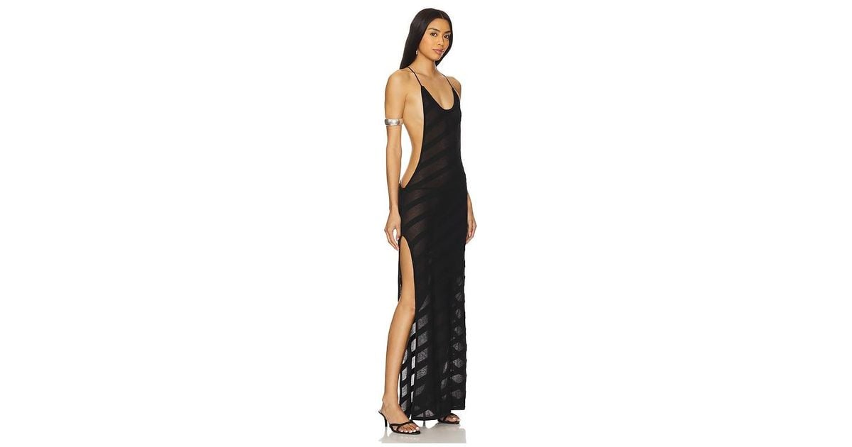 knit maxi dress with sleeves Carnation Long Sleeve Knit Maxi Dress main image 1