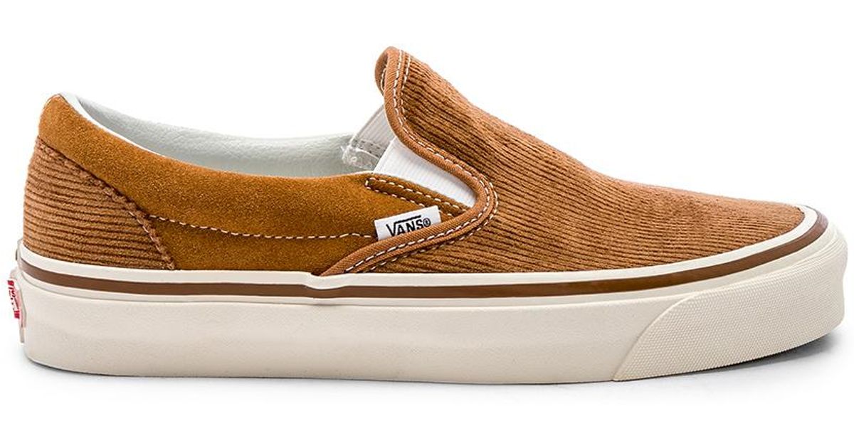 vans corduroy and sherpa