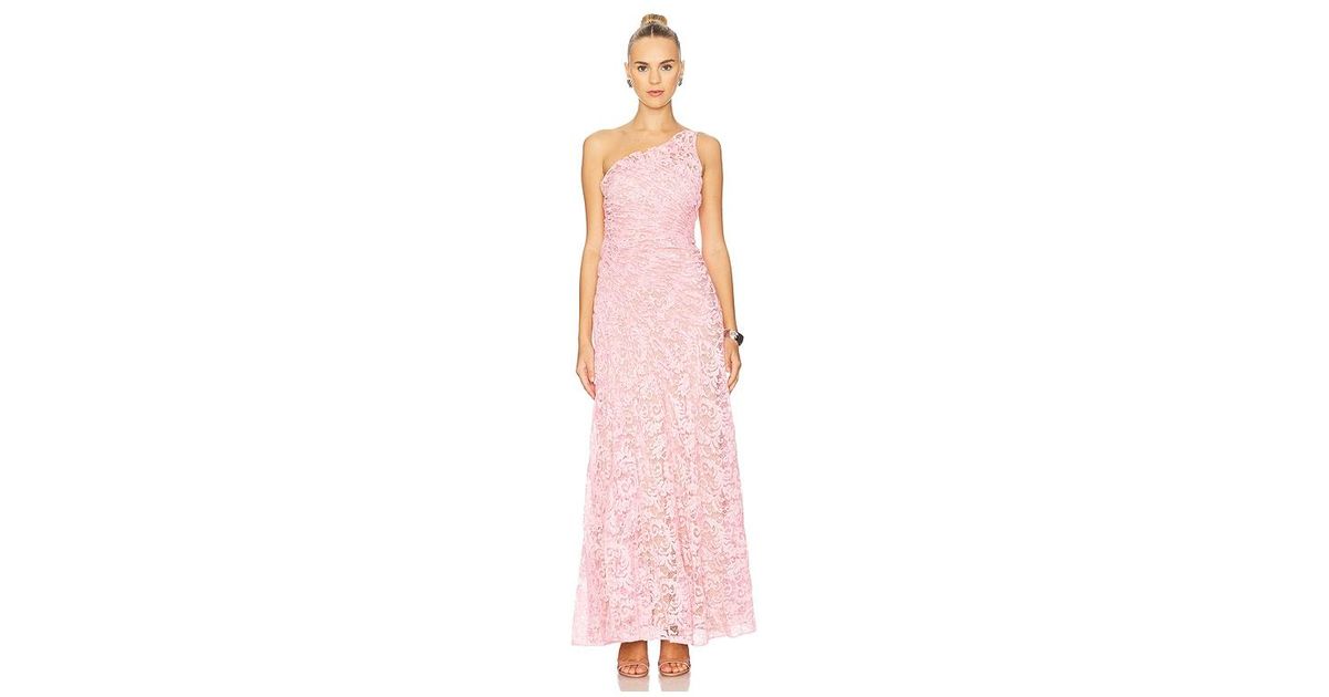 utopia dress floor length Georgia Hardinge Utopia Dress Floorlength in Pink