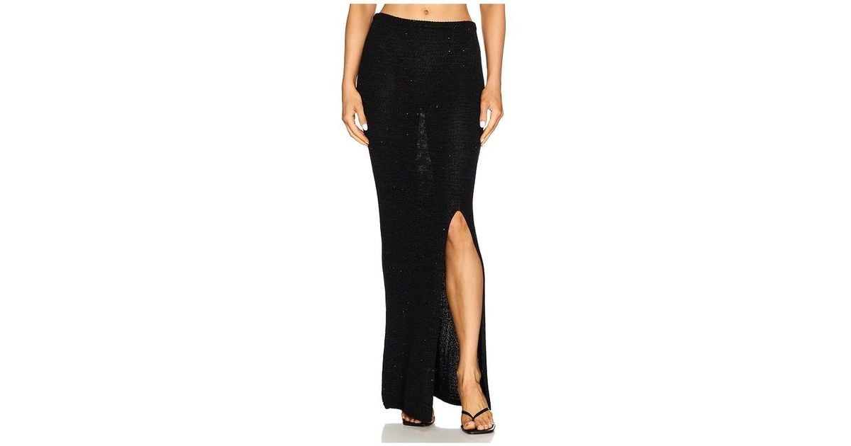 Mstara Maxi Lace Skirt Skirt Sky Captain main image 1