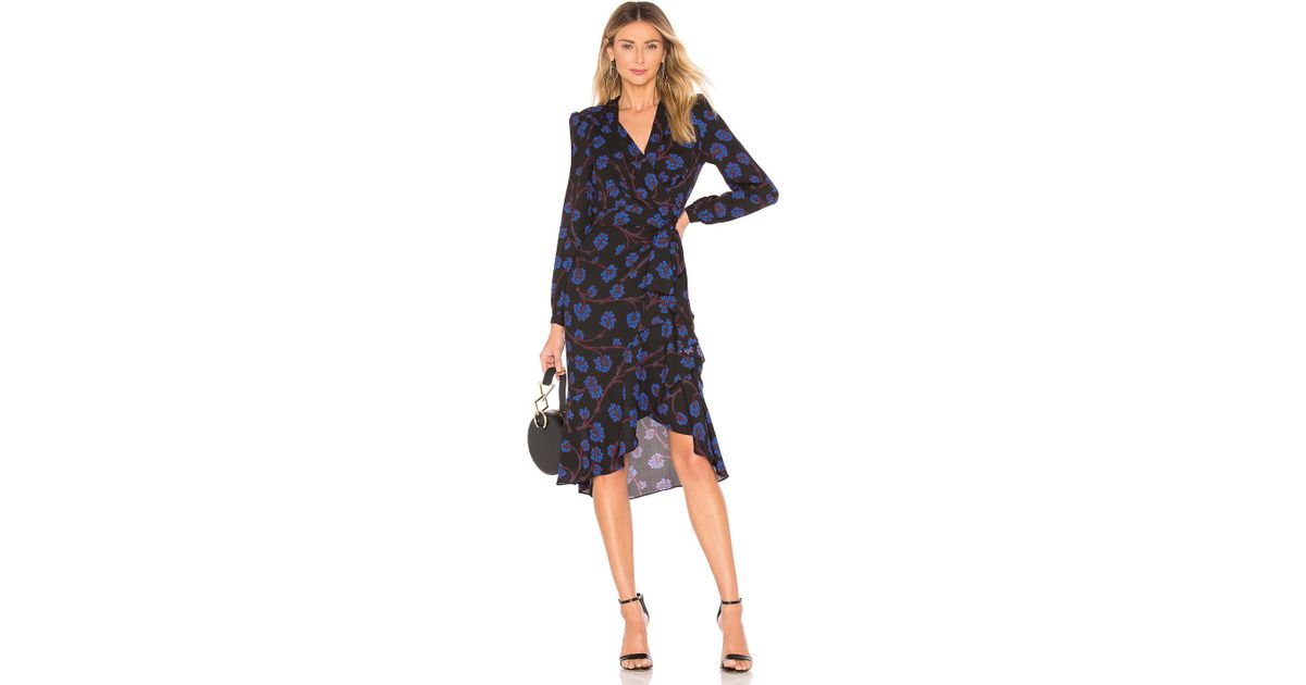 dvf jovie wrap dress