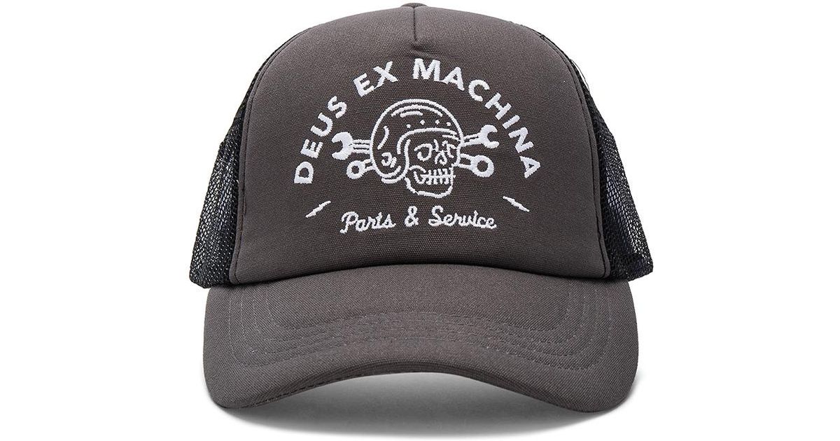 deus ex machina trucker cap
