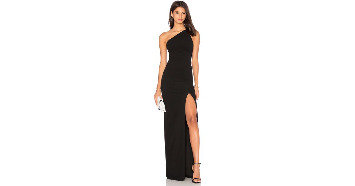 solace london petch navy gown