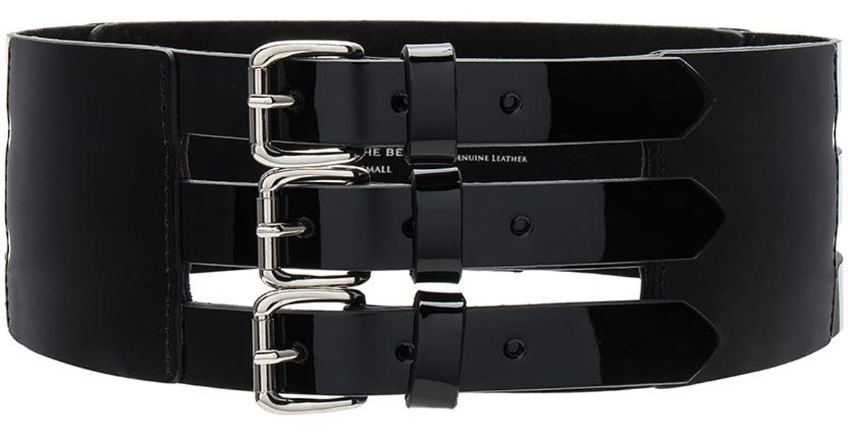 this wide black belt is one of my five essential belts