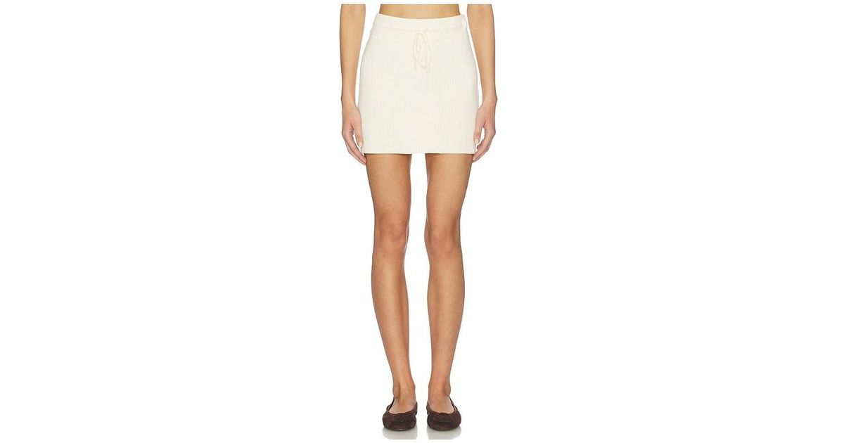 LSPACE Jet Set Skirt in White | Lyst