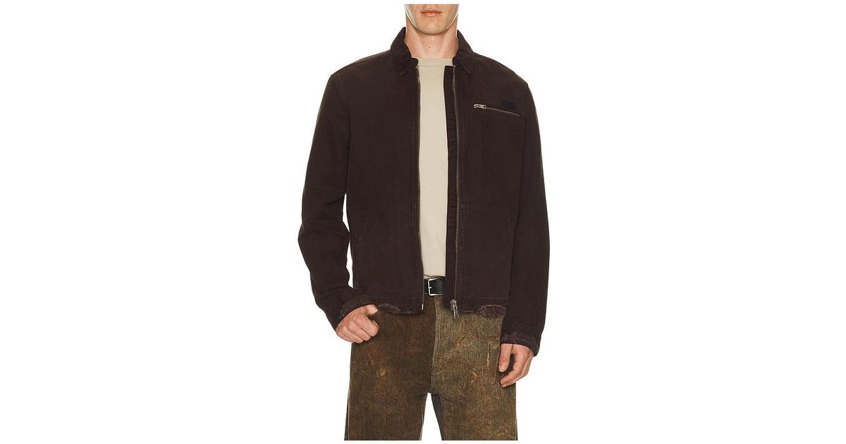 AllSaints BASSETT - Chaquetas Bomber - Command Blue/azul Marino