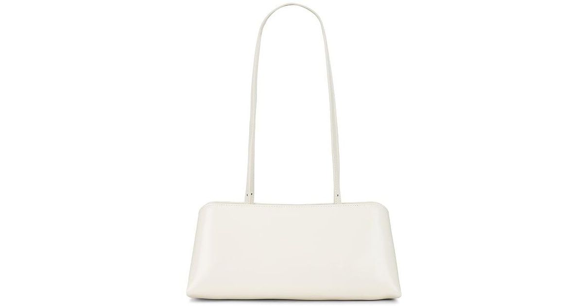 Verafied Python Eclair VERAFIED Clutch Shoulder Eclair Bag in White | Lyst