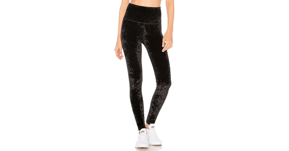 Beyond Yoga Crushed Velvet Legging in 