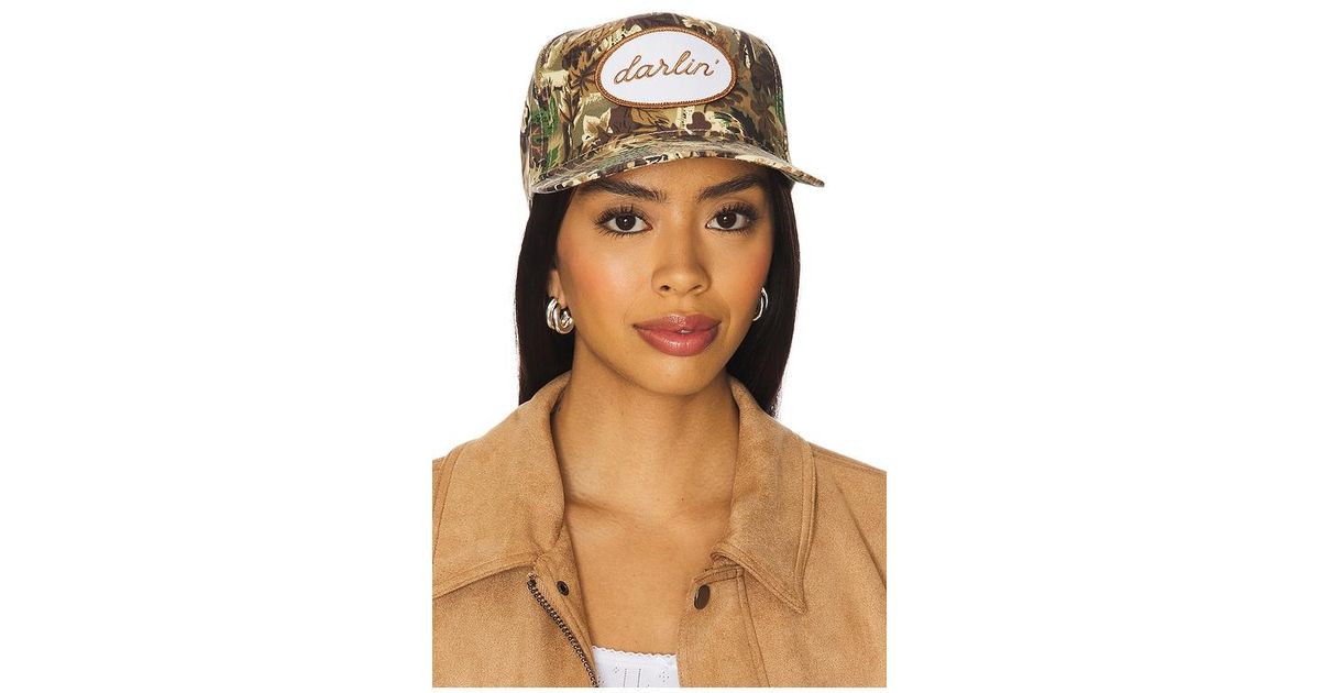 Darling Patch Cap in Natural | Lyst