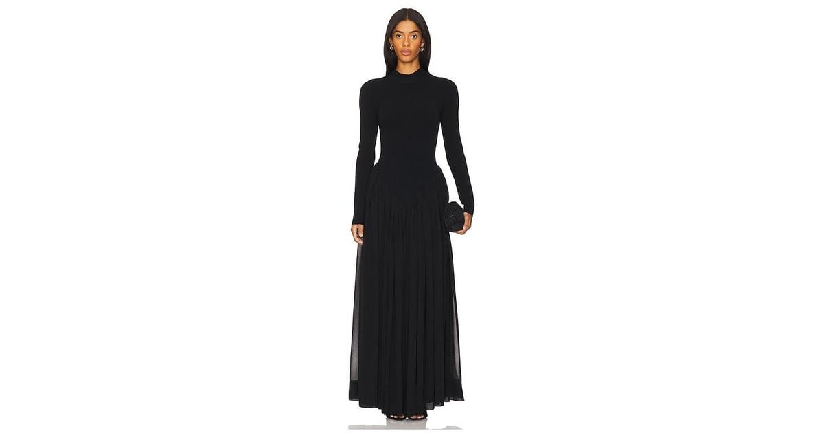 Ronny Kobo Speck Knit Dress in Black | Lyst Ronny Kobo Speck Knit Dress in Black | Lyst