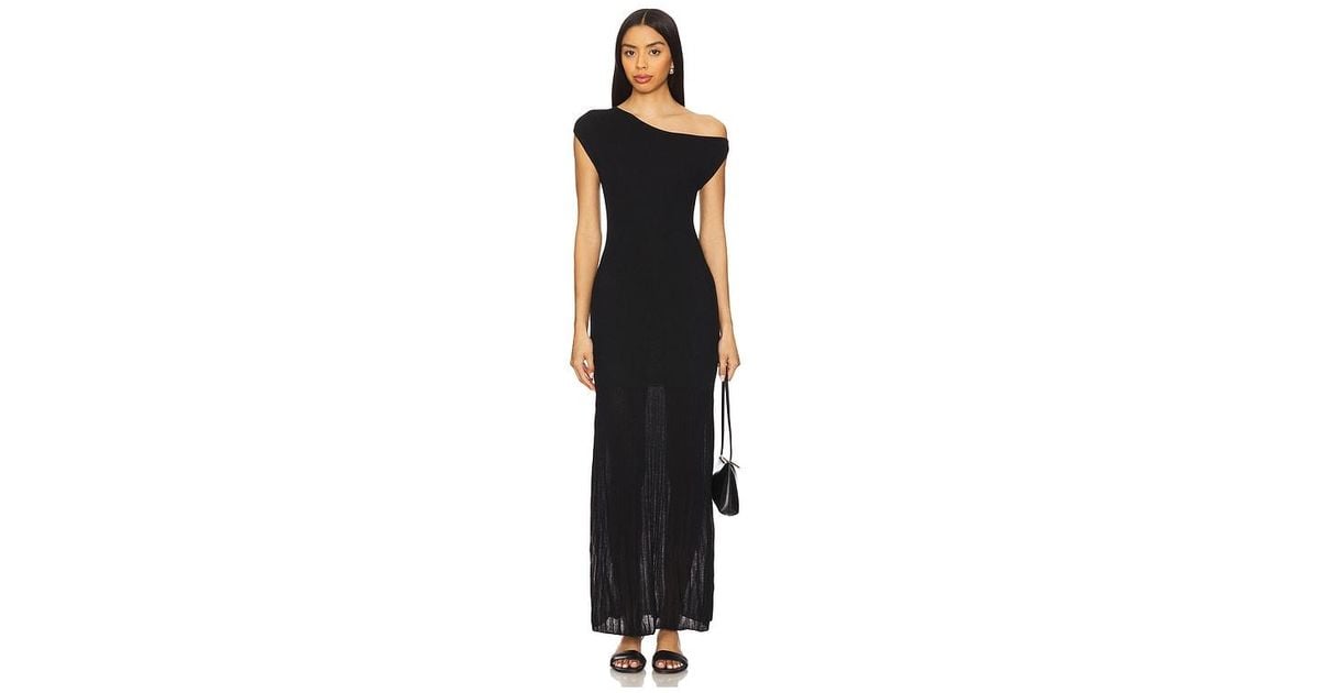 4th & Reckless Nyola Knit Dress in Black | Lyst Australia