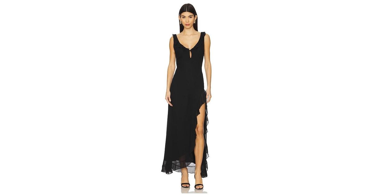 lace maxi dress black Oh My Lace Sheer Black Maxi Dress