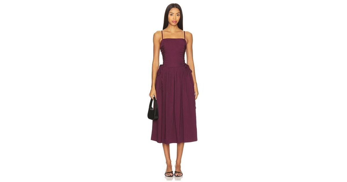 Damson Madder Angelina Dress in Purple | Lyst