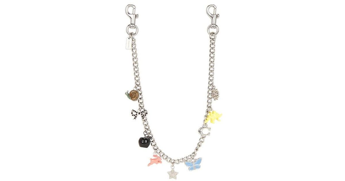 COACH Motif Chain Strap | Lyst
